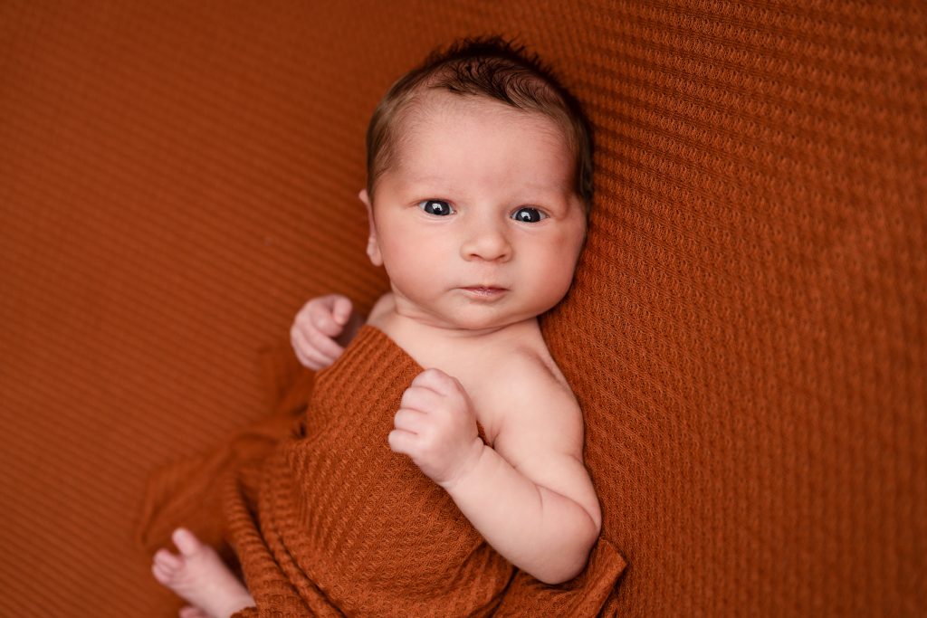 Stunning Newborn Photographs in the Dunmow and Bishop’s Stortford area - eye contact